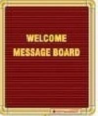 Welcome Board