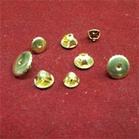 Precision Gold Earring Screws Sets