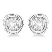 Diamond Ear Studs