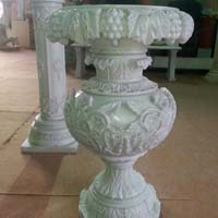 decorative marble vases