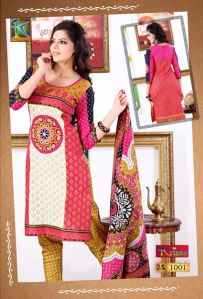 Cotton Salwar Suits 1001