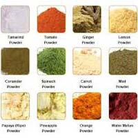 dehydrated fruit powder