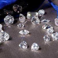 White & Black Moissanite Diamonds