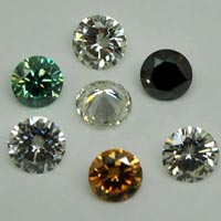 Fancy Color Moissanite Diamonds