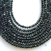 Black Moissanite Diamond Beads