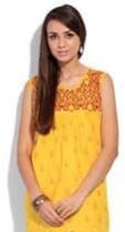 Cotton Sleeveless Kurti