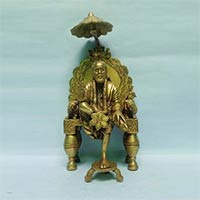 Brass Sai Baba Statue