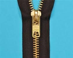 Brass Zipper