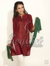 Ladies Silk Kurtis