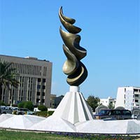 Traffic Circle Sculpture
