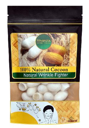 wrinkle removing agent Natural silk cocoon