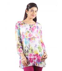 Printed Chiffon Kurta