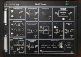 CDMA Modulation Demodulation Trainer