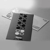 Spot UV Coated Business Cards Both Side Printing