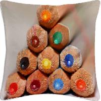 Color Stick Digital Cushion Covers