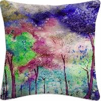 Imagination of Watercolor Digital Cushion Covers