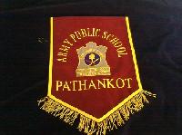 Army public school banner flag