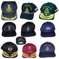 Embroidered Cap Peaks