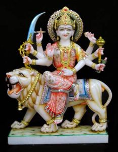 Marble Vaishno Devi Statue