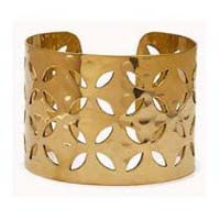 Perforated Brass Cuff