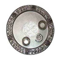 Silver Puja Thali