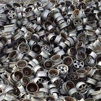 Aluminium wheel scrap