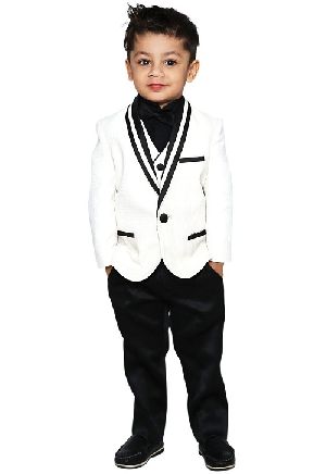 5 Pieces Baby Boy Formal Tuxedo Suit