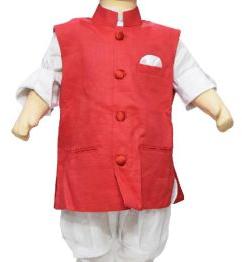 Traditional White Kurta Pajama for Kids