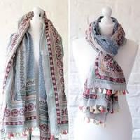 Embroidery Scarf