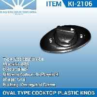 Oval Shape Cooktop Plastic Knob