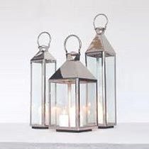 Glass Candle Lantern