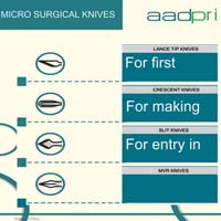 micro surgical blades