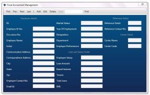 Fiscal Accruement Form Filling