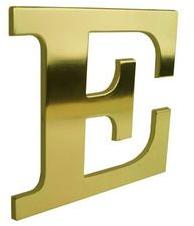 brass letter