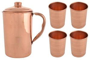 Jug with Tumbler, Copper