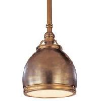 brass traditional hanging lamp