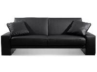 two seater leather sofa