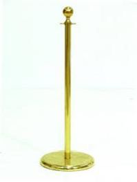 brass stanchion