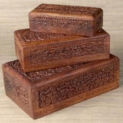 Carved Boxes