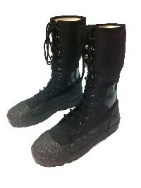 canvas jungle boots