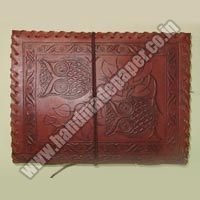 Handmade Paper Leather Diaries
