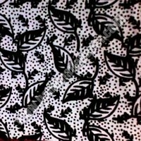 Flock Print Handmade Paper