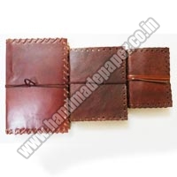 Handmade Paper Leather Diaries