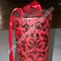 Handmade Paper Wine Bottle Boxes