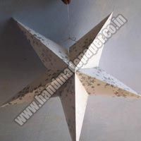 Handmade Paper Hanging Stars