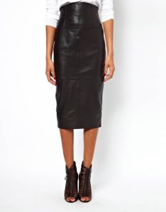 Women Leather Skirt