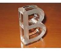 acrylic letter