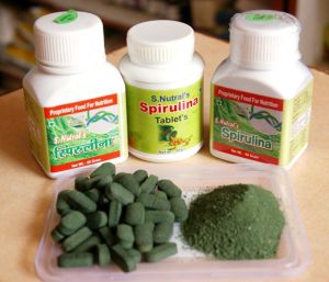 Spirulina pills