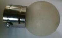 Frosted Glass Curtain Rod Balls