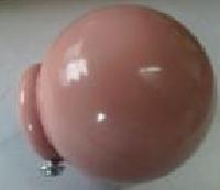 Metal Pink Curtain Rod Balls